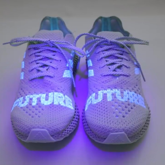 Adidas-The Daniel Arsham Futurecraft 4D Sneakers - Picture 12 of 16